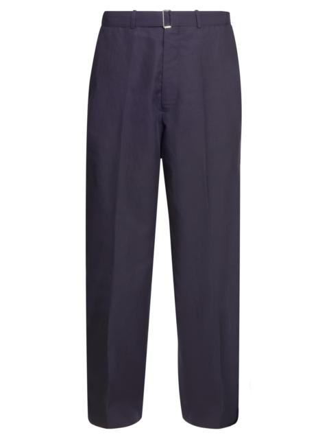 OFFICINE GÉNÉRALE Men Nash Piedye Straight-Leg Trousers - Navy Ink