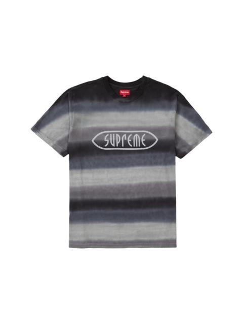 Supreme Supreme Rainbow Stripe Tee Black