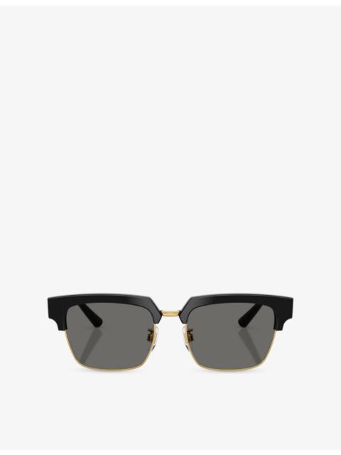 Dolce & Gabbana DG4522 Square-Frame Acetate Sunglasses
