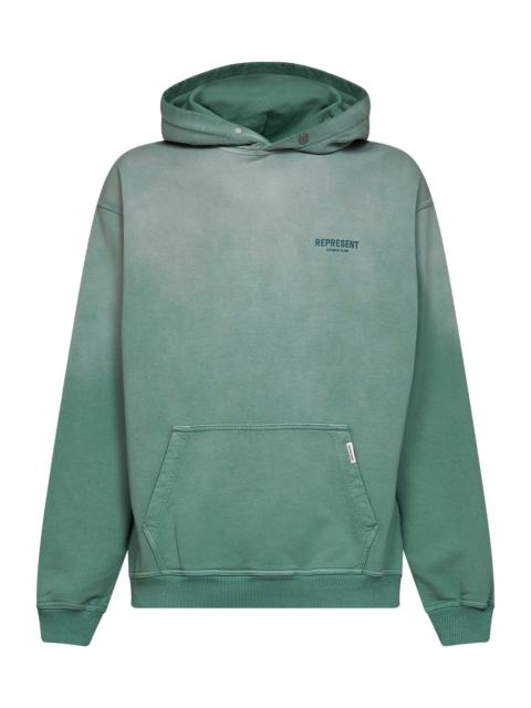 REPRESENT Washed aloe Represent Owners Club hoodie