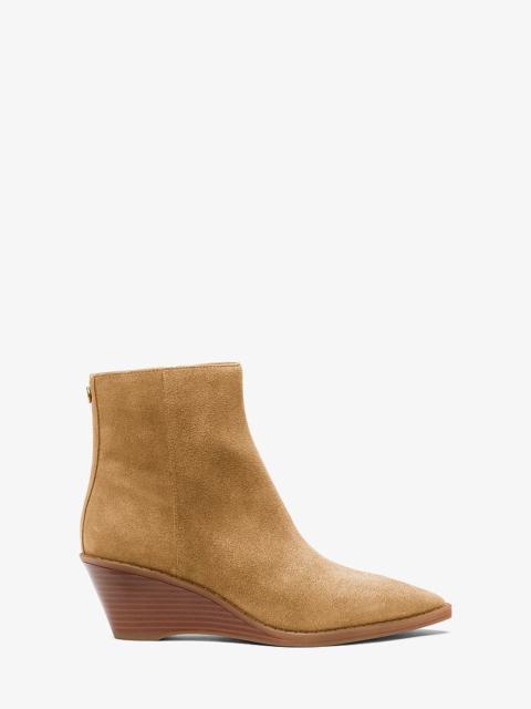 MICHAEL KORS Austin Suede Ankle Boot