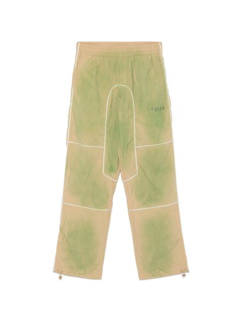 gradient-effect trousers