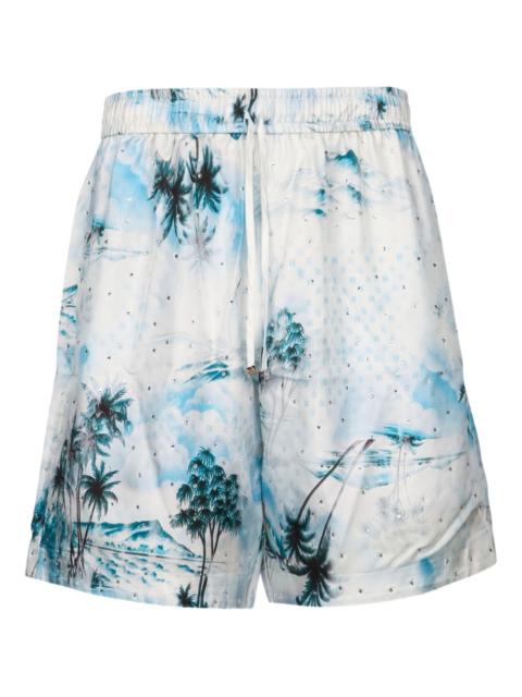 AMIRI printed shorts
