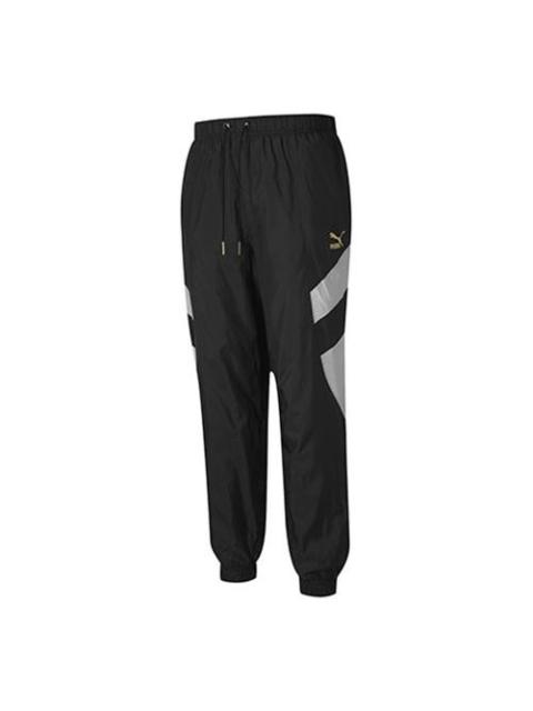 PUMA PUMA Tailored For Sport Worldhood Pants 'Black White' 597611-01