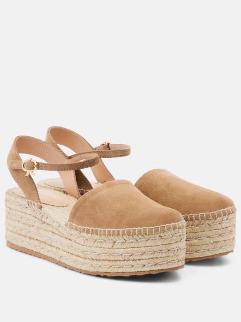 Gianvito Rossi Suede espadrilles