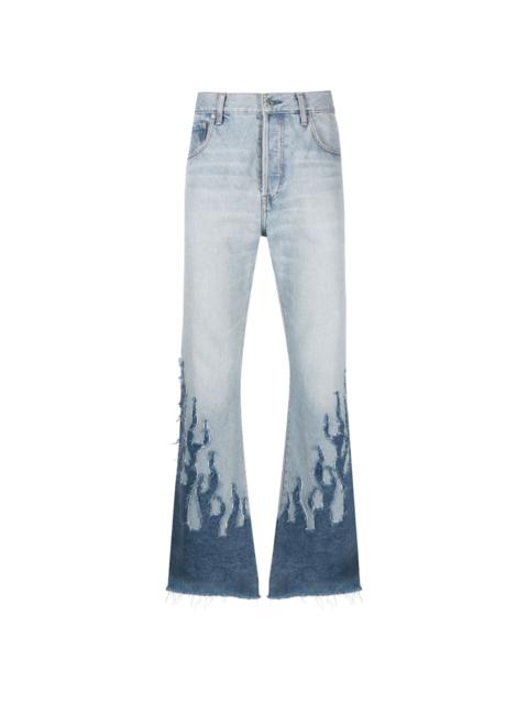 LA Blvd flared jeans