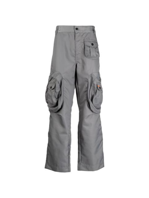 logo-patch cargo pants