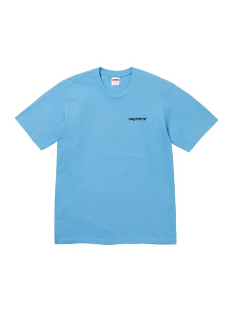 Supreme Blue FUCK MONEY T-Shirt