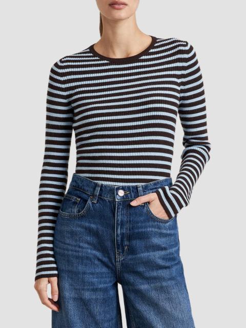 LA LIGNE Women's Mulberry Sweater - Chocolate Blue