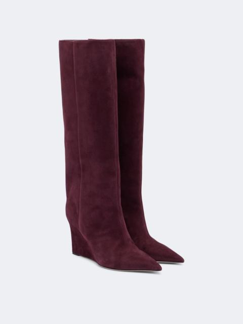 JIMMY CHOO Blake suede knee-high boots