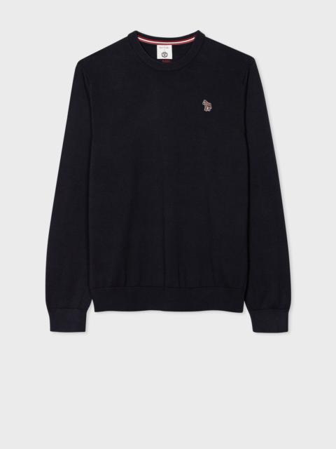 Paul Smith Paul Smith for Manchester United - Dark Navy Zebra Logo Sweater