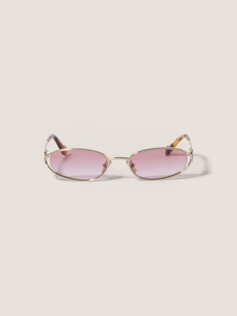 Miu Miu Miu Logo sunglasses