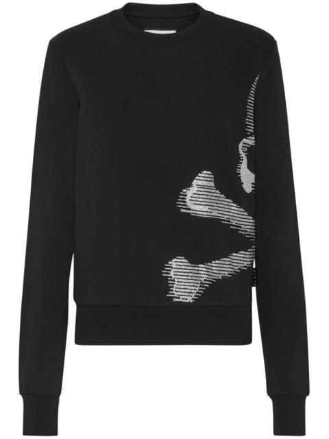 PHILIPP PLEIN Skull&Bones cotton sweatshirt