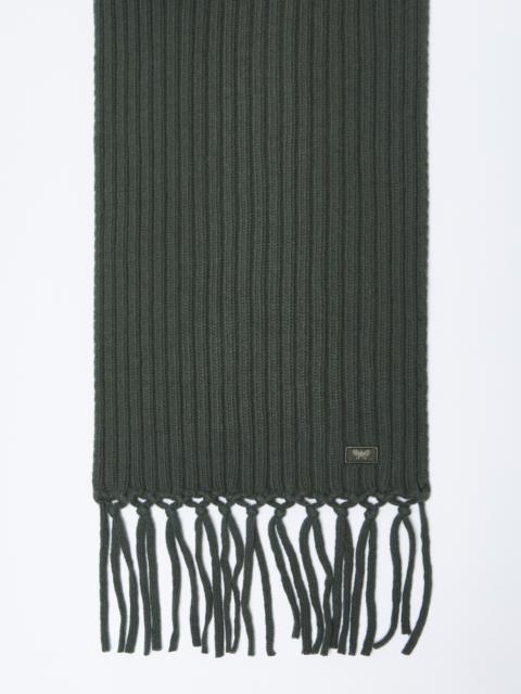 WEEKEND Max Mara BIMBA Long wool scarf | REVERSIBLE