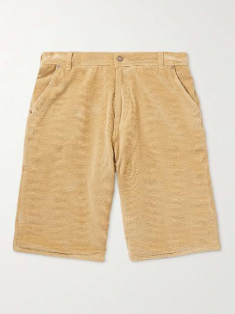 Straight-Leg Corduroy Shorts