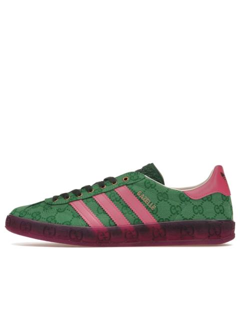 adidas (WMNS) adidas x Gucci Gazelle 'Green GG Monogram' IE4795