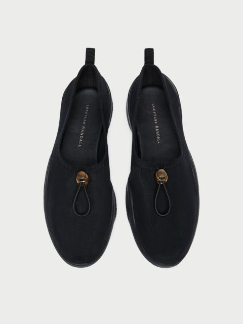 LOEFFLER RANDALL Raina Black Mesh Flat