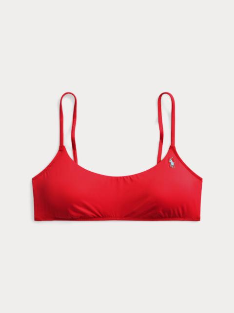 Polo Ralph Lauren Embroidered Pony Bikini Top