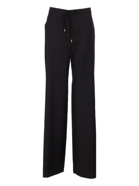 Max Mara zip-fastening coulisse trousers