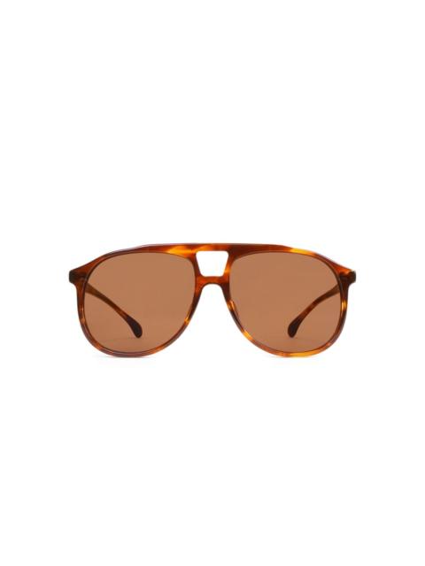 Sporty & Rich tortoiseshell frame sunglasses