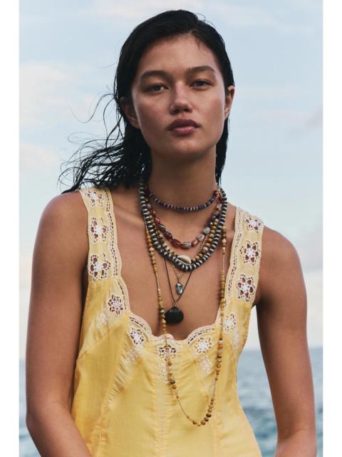FREE PEOPLE Hettie Semiprecious Strand Necklace