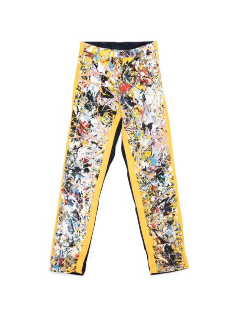 CHARLES JEFFREY LOVERBOY Art jeans