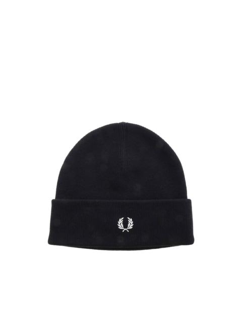 Fred Perry logo-detail beanie