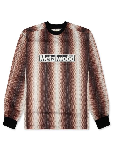 Metalwood Studio DIGITAL HOMBRE JERSEY - ORANGE