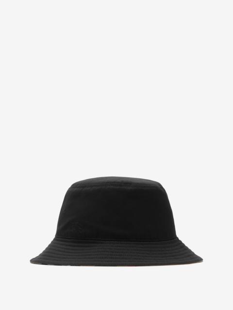 Reversible Cotton Blend Bucket Hat