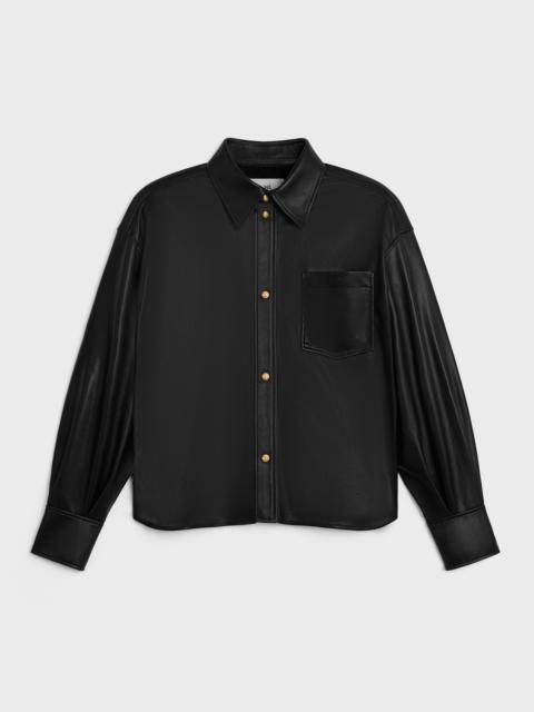 CELINE Shirt IN soft lambskin