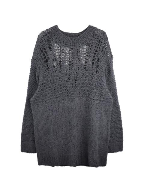 Yohji Yamamoto oversized sweatshirt