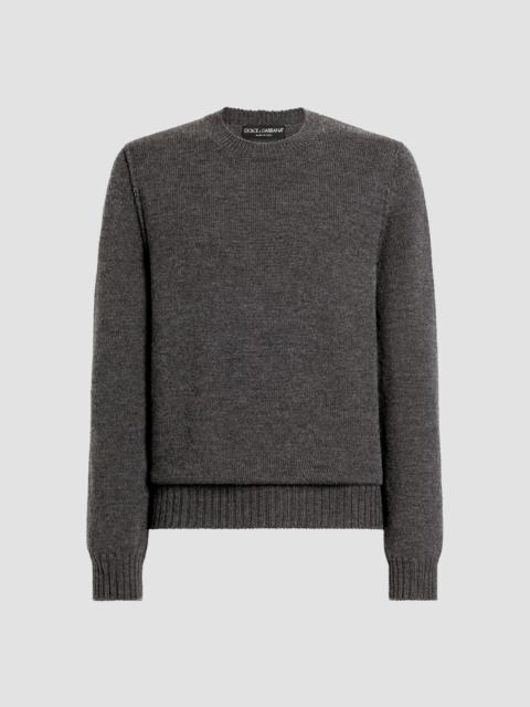 Dolce & Gabbana Men's Wool Crewneck Sweater - Canna Di Fucile