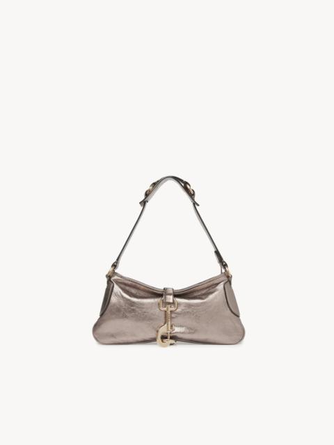 Chloé KERALA 25 SHOULDER BAG IN METALLIZED LEATHER