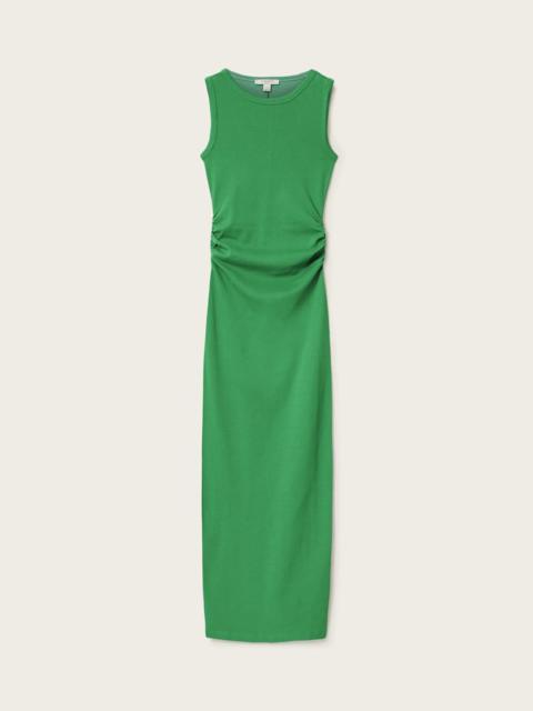 ALLSAINTS KATARINA BOAT NECK SLIM FIT MAXI DRESS