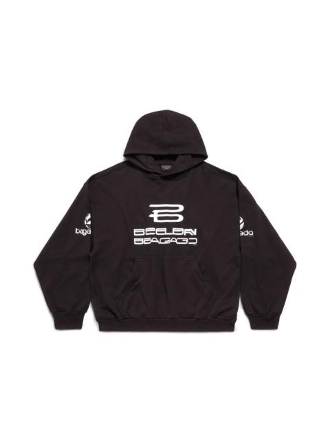 BALENCIAGA Ai Generated Hoodie Medium Fit in Black/white