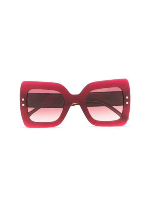 CAROLINA HERRERA oversize square-frame sunglasses