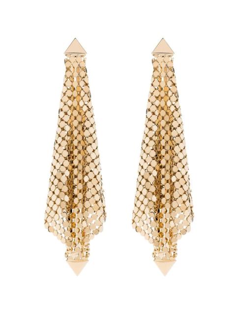 rabanne MESH EARRINGS