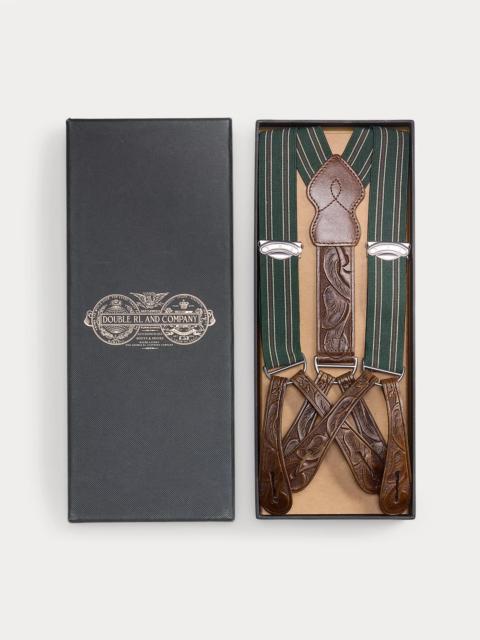 RRL by Ralph Lauren Hand-Tooled Leather Braces