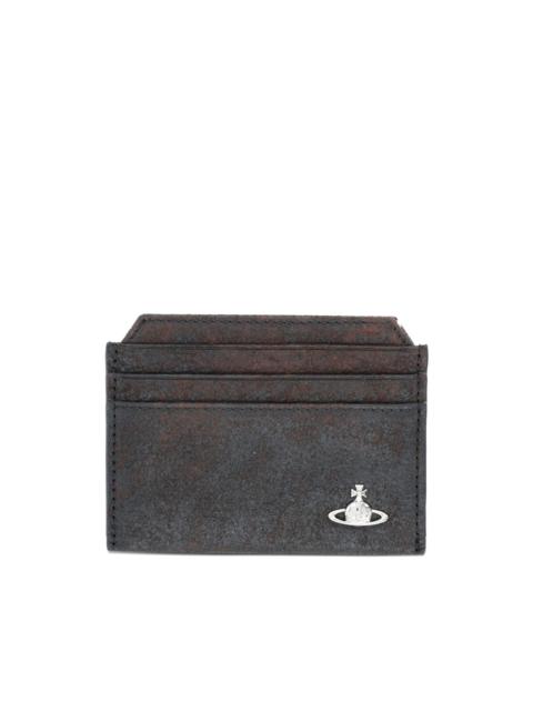 Vivienne Westwood orb leather card holder