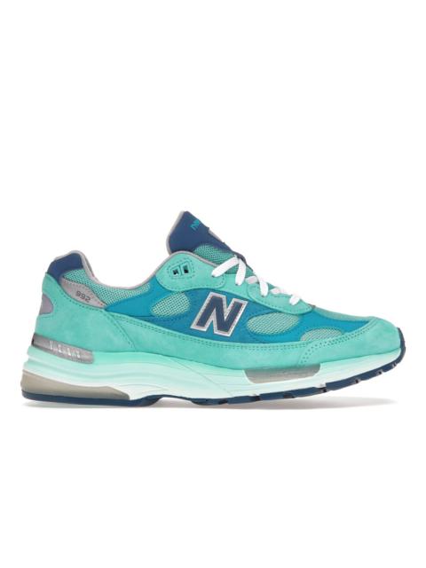 New Balance 992 MiUSA Blue Silver Metallic