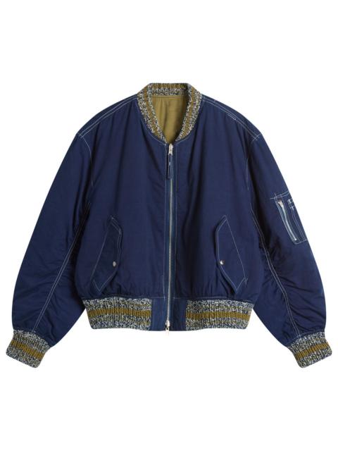 Story mfg. Story mfg Seed Printed Wonky-Wear Bomber