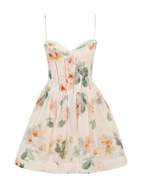 Zimmermann CAROUSEL CORSET MINI DRESS