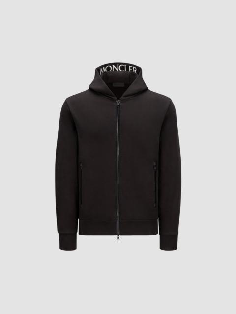 Moncler Logo Zip-Up Hoodie