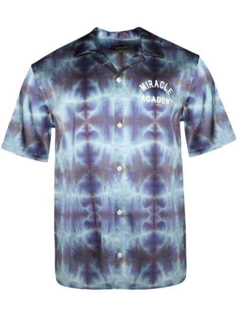 NAHMIAS tie-dye satin shirt