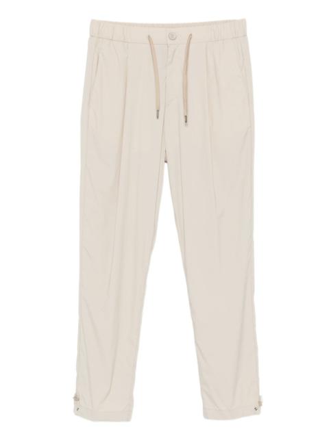 Herno drawstring pleated trousers