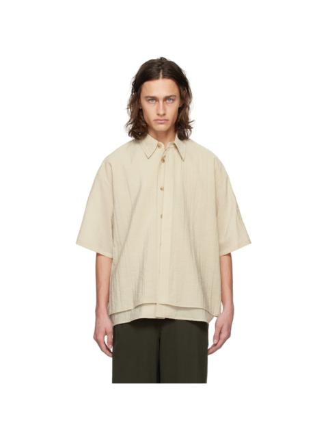 LE17SEPTEMBRE Beige Layered Shirt