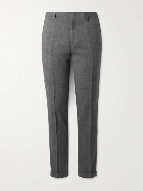 Straight-Leg Wool Trousers