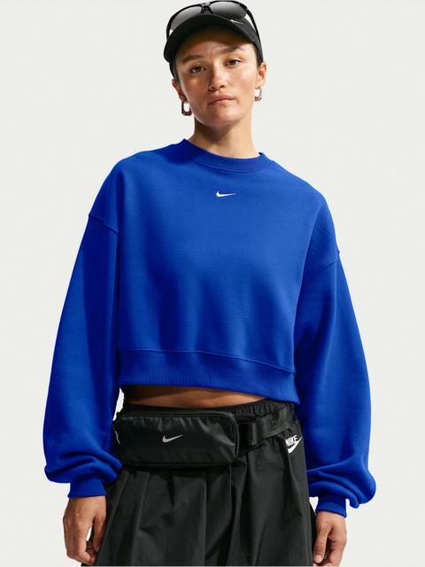 Nike Nike Studio Fleece Medium Weight Women's Oversized Cropped Crew