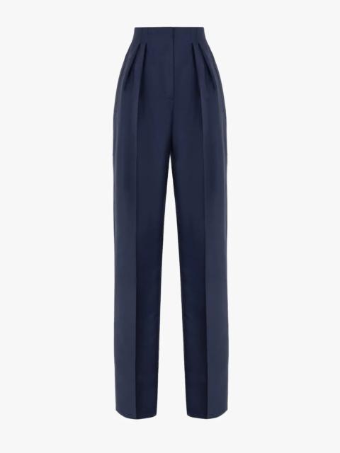 FENDI Blue mohair pants