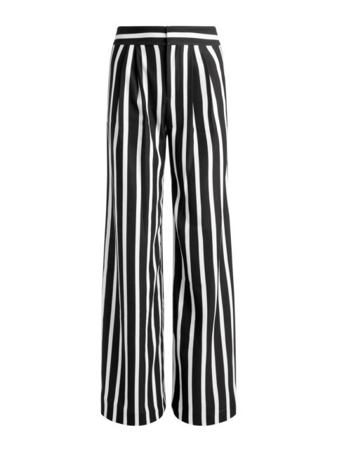 Alice + Olivia POMPEY HIGH WAISTED PLEATED PANTS